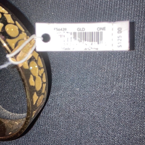 NWT Authentic Coach Gold Goldstone Bangle Bracelet - Picture 15 of 15